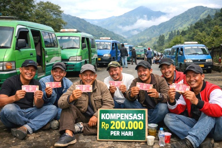 Pemda Jabar Siapkan Rp 6,5 Miliar untuk Kompensasi Sopir Angkutan Kota