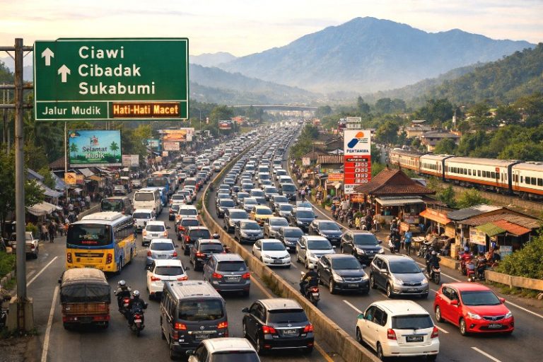 Arus Mudik Idulfitri 2026, Berikut Jalur Utama yang Diprediksi Macet