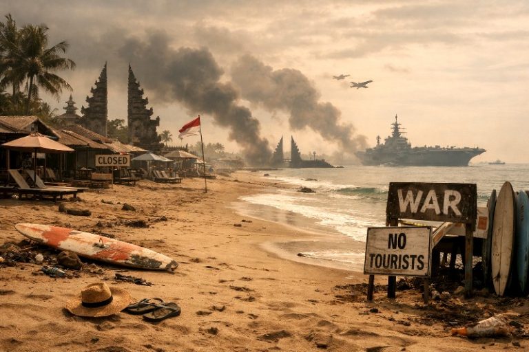 Pariwisata Bali Mulai Terdampak Peran AS-Iran, Kunjungan Wisman Turun Dratis