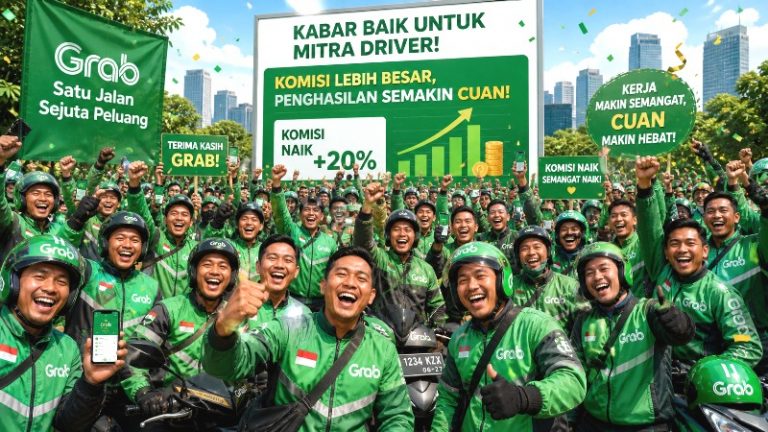 Pemerintah Pangkas Komisi Perusahaan Aplikator, Penghasilan Ojol Minimal 92 Persen